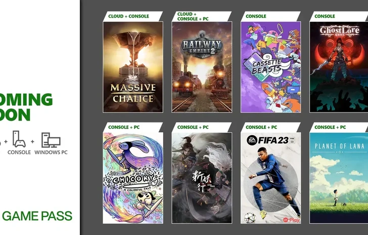Game Pass la seconda ondata di maggio