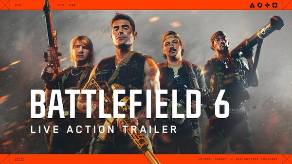 Battlefield 6 polverizza Zac Efron nel trailer live action