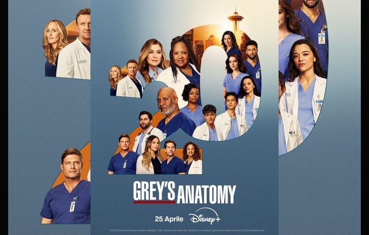 Greys Anatomy La stagione nr 20 in arrivo su Disney