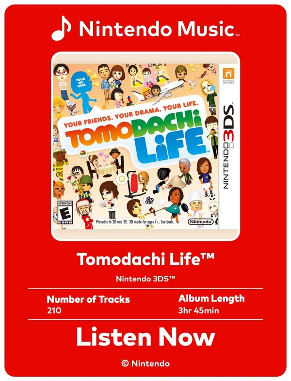 Tomodachi Life, le musiche del capitolo per 3DS anticipano il sequel su Switch