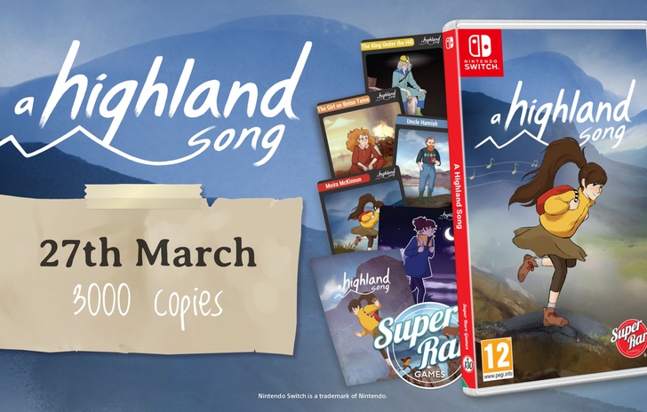 A Highland Song unedizione fisica per Switch dal 27 marzo