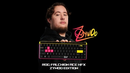 Asus Rog - Tastiere gaming Falchion Ace HFX ZywOo e Azoth 96 HE