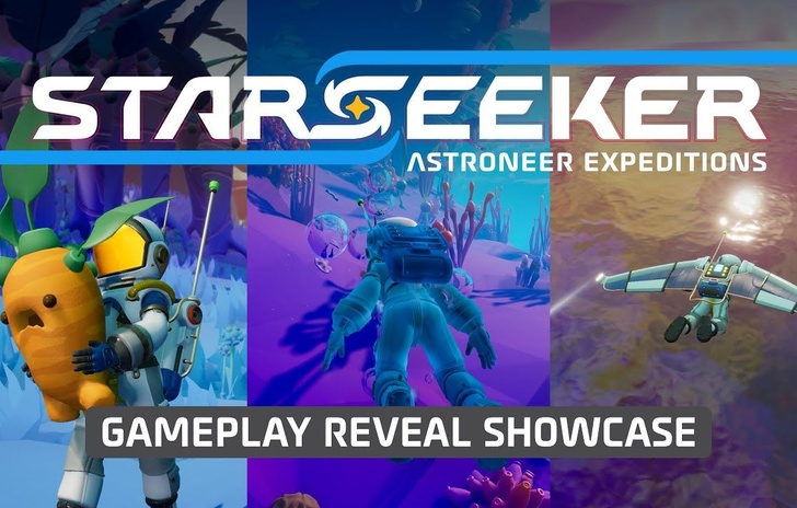 Starseeker Astroneer Expeditions  the first gameplay trailer
