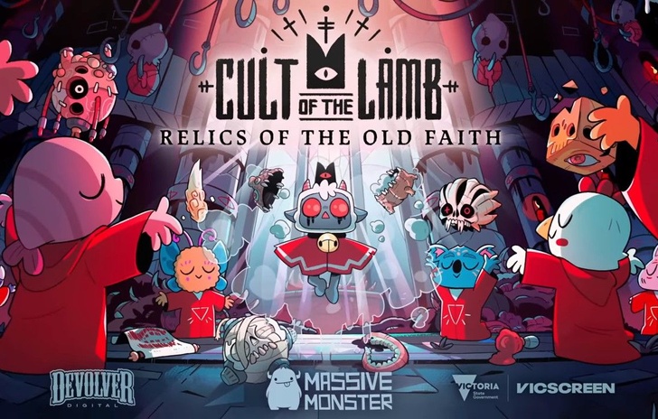 Cult of the Lamb espandi la setta con laggiornamento Relics of the Old Faith 