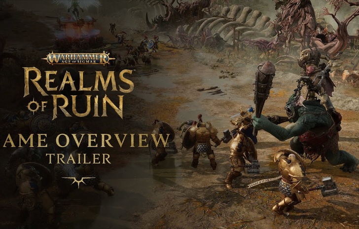 Warhammer Age of Sigmar Realms of Ruin il trailer panoramico