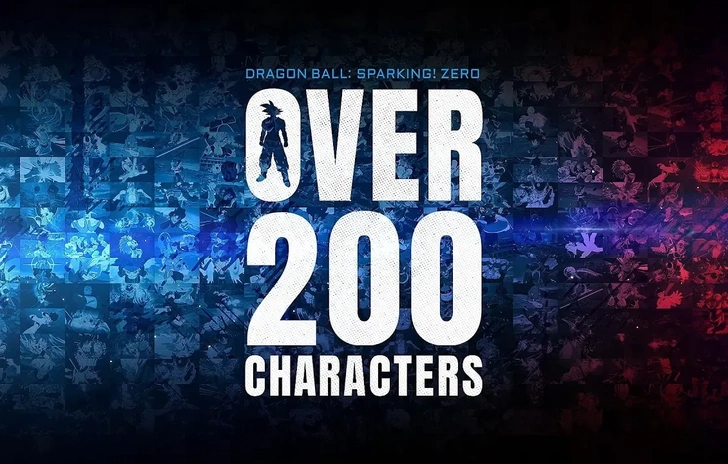 Dragon Ball Sparking Zero Has Over 200 Characters