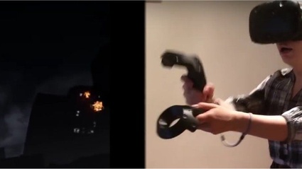 Primo impatto traumatico con la realta virtuale