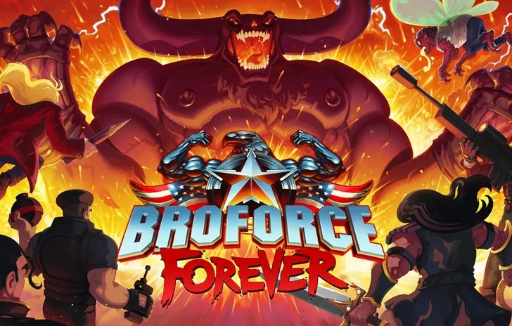 Broforce passa alla versione Forever ed esce su Xbox l8 agosto