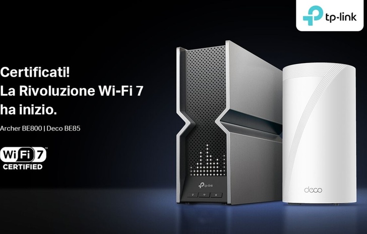 TPLink Archer BE800 e Deco BE85 primi router WiFi 7