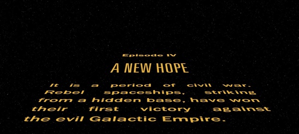 Rogue One sara il primo titolo di Star Wars senza il classico opening alla Star Wars?