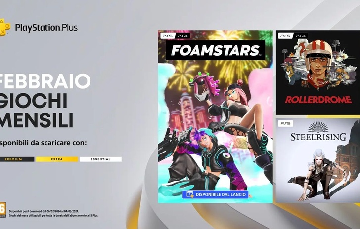 PlayStation Plus i titoli di febbraio