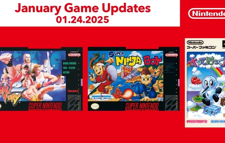 Nintendo Switch Online tre nuovi giochi per SNES cè Fatal Fury 2