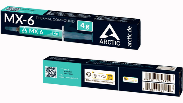 Arctic MX-6 - Nuova pasta termica