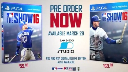 [PSX2015] Rivelata la data di uscita per MLB The Show 16