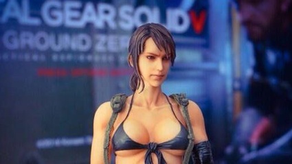 Kojima mostra Quiet in PlayArt Figure