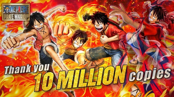 One Piece: Pirate Warriors, le vendite della serie superano i 10 milioni