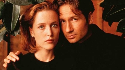 Una prima immagine di Mulder e Scully dal set di X-Files