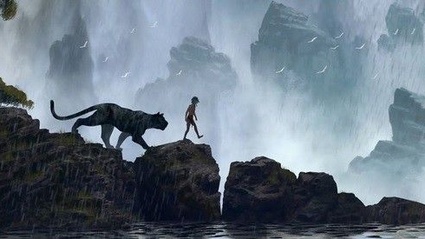 Alcune foto dal set de Il Libro della Giungla