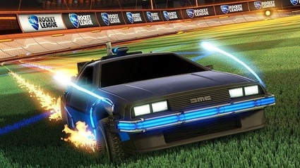 Rocket League - Back to the future Car pack
