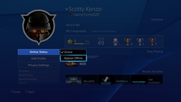 Grandi novita con l'aggiornamento Firmware di Playstation 4