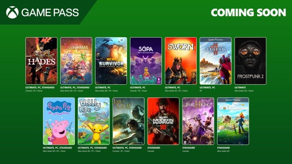 Xbox Game Pass: la seconda ondata di settembre, con Hades