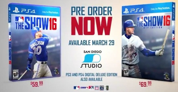 [PSX2015] Rivelata la data di uscita per MLB The Show 16