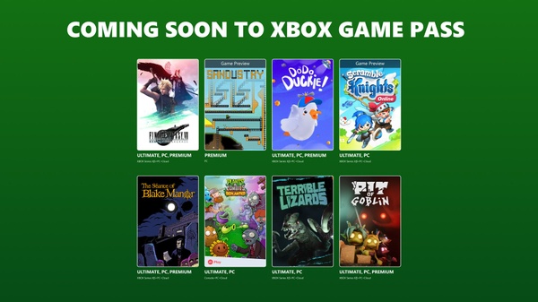 Xbox Game Pass: The Second Wave of October, Featuring FF7 Remake Intergrade