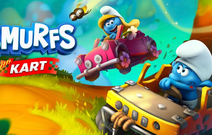 Smurfs Kart i Puffi driftano su PC e console il 22 agosto