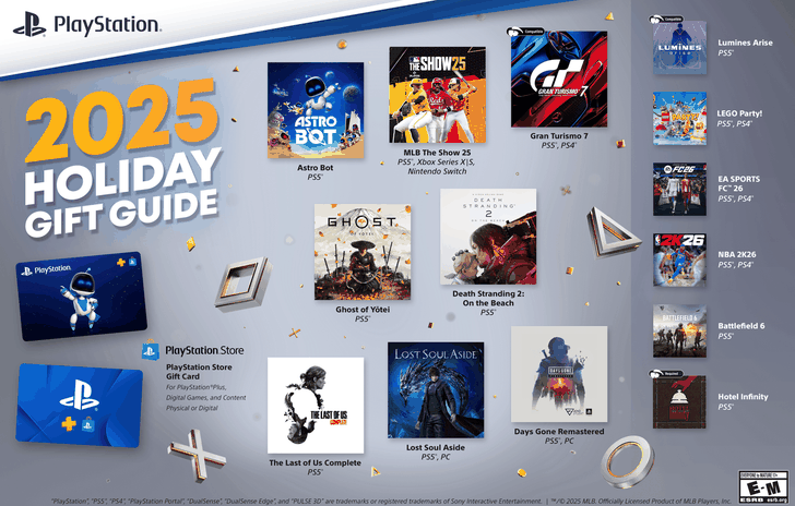 Guida ai regali 2025 Sony annuncia la lineup PlayStation