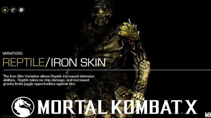Reptile fara parte del cast di Mortal Kombat X