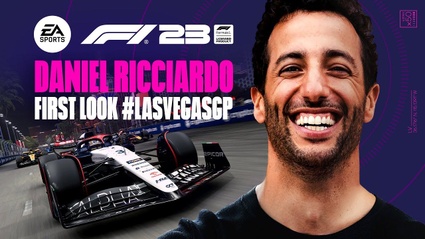 F1 23 gratis nel weekend di Las Vegas, anche Ricciardo ci gioca