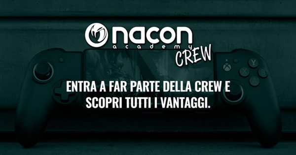 Nacon Italia inaugura la nascita della Nacon Academy Crew 