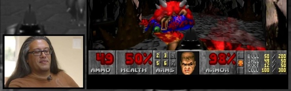 John Romero gioca a DOOM