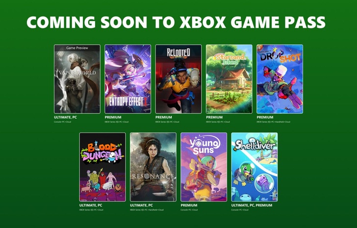Xbox Game Pass annunciati 10 giochi per fine agosto Resonance arriva al day one