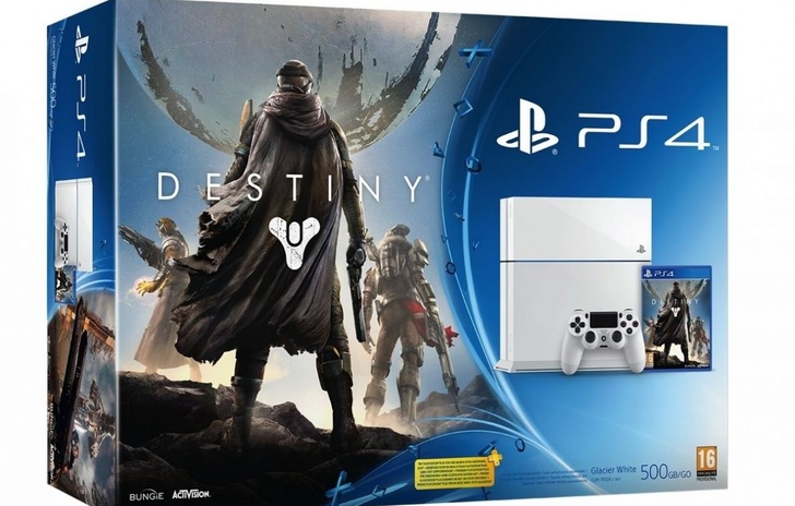 E3 2014 PS4 bianca e Destiny Bundle anche in Europa