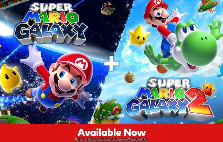 Super Mario Galaxy Super Mario Galaxy 2 launch trailer