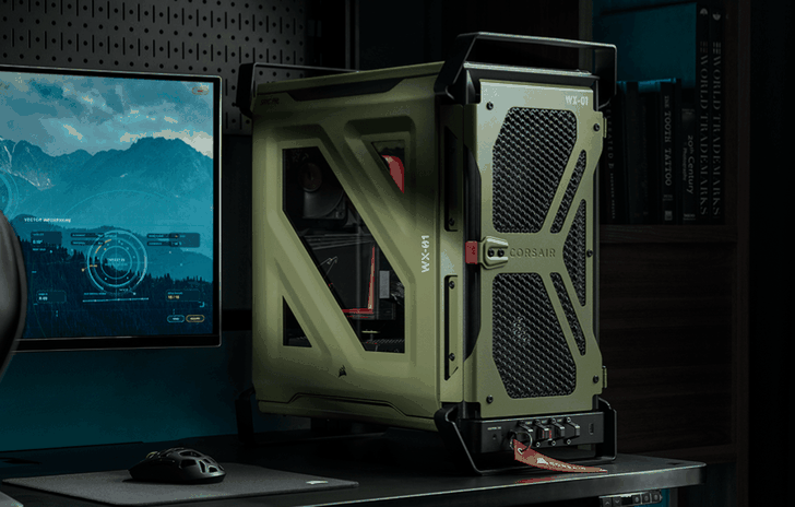 CORSAIR al COMPUTEX 2026 case PSU e raffreddamento