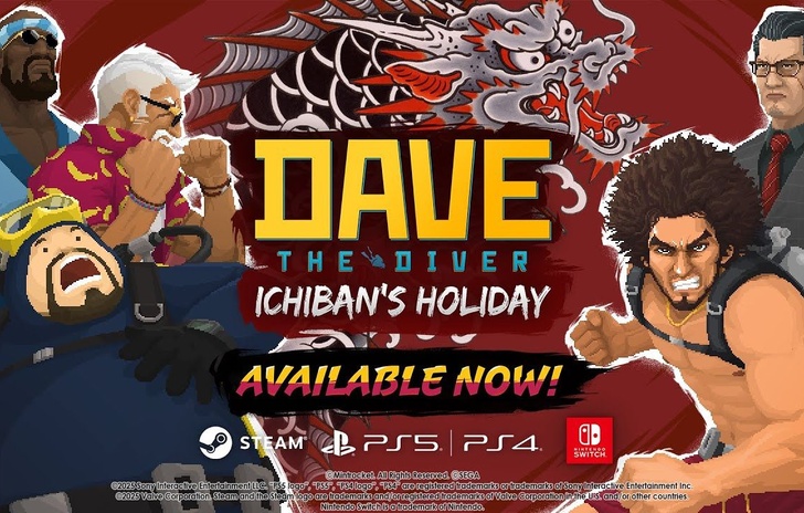 Dave the Diver il trailer di lancio del DLC Ichibans Holiday
