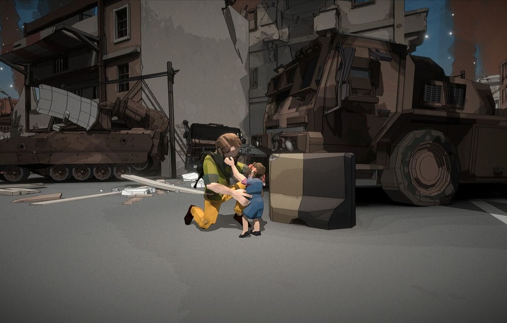 Fatherhood presto su Kickstarter lavventura 25D contro la guerra