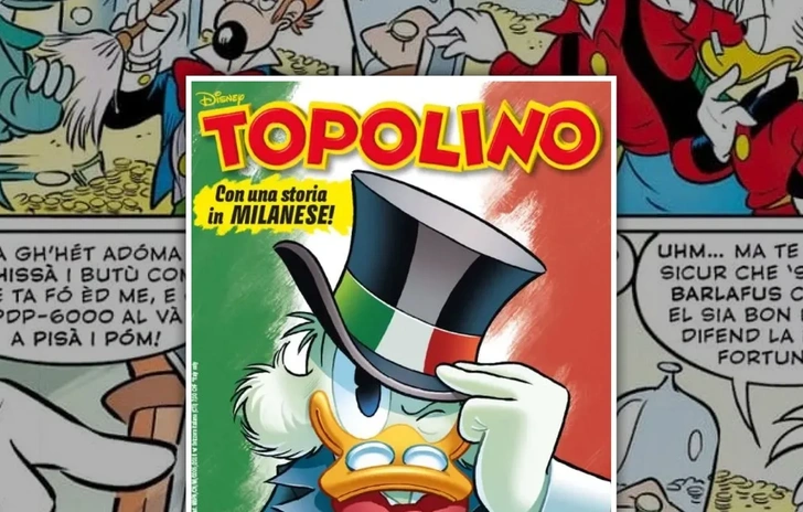 Topolino parla in dialetto da domani 4 versioni speciali