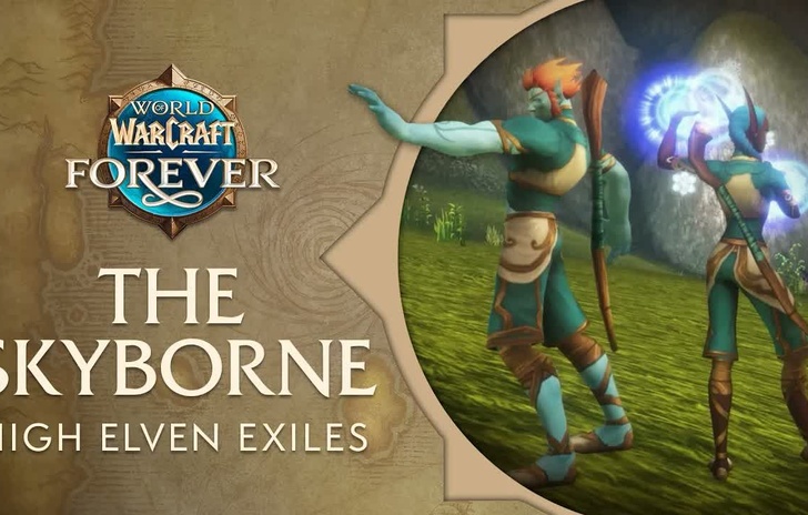 World of Warcraft Forever presenta la nuova razza degli Skyborne