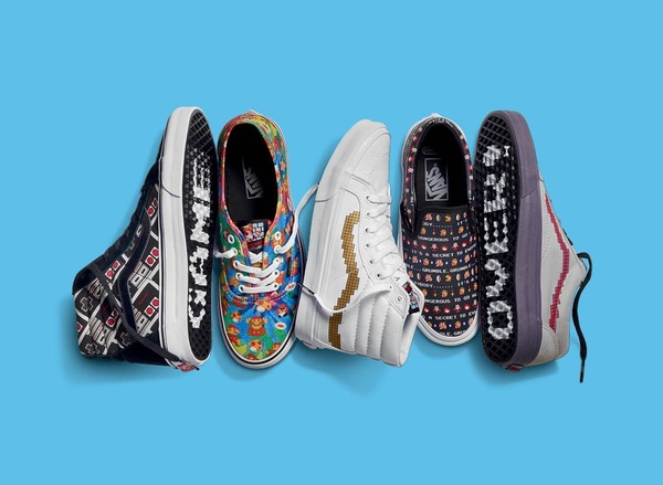 Vans raggiunge il bonus con la nuova collezione Nintendo