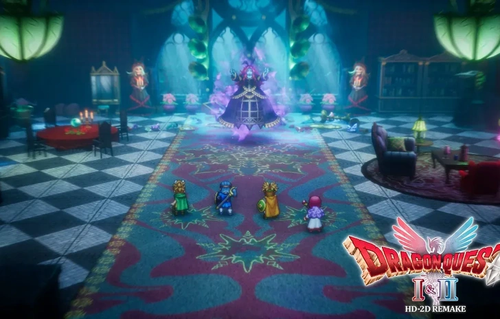 Dragon Quest I II HD2D Remake new content trailer