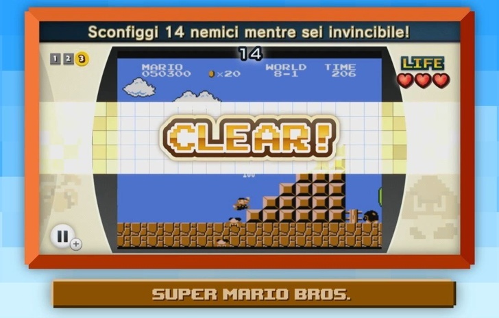 I classici del NES diventano minigiochi su Wii U