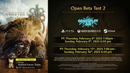 Monster Hunter Wilds, a febbraio una seconda open beta