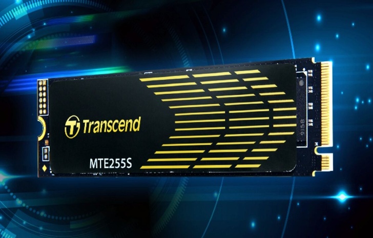 Transcend MTE255S SSD PCIe Gen4 ad alte prestazioni