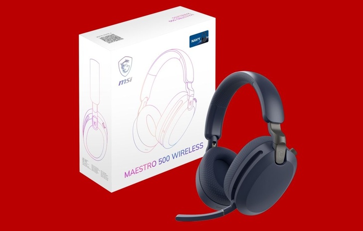 MSI lancia le cuffie MAESTRO 500 WIRELESS