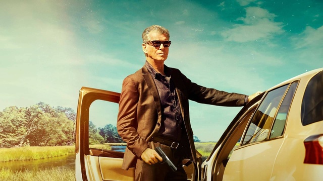 Fast Charlie Pierce Brosnan Always Shoots First in an OldSchool Film