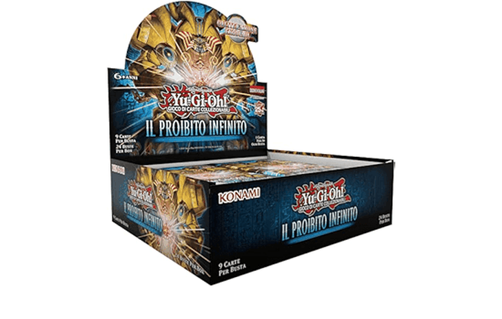 YUGIOH TCG IL PROIBITO INFINITO Speciale della nuova espansione Konami