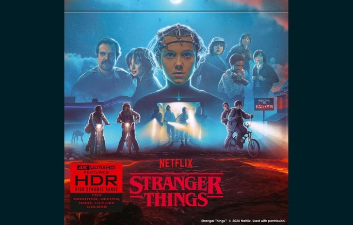 Stranger Things cofanetti completi 4K e 2K da collezione